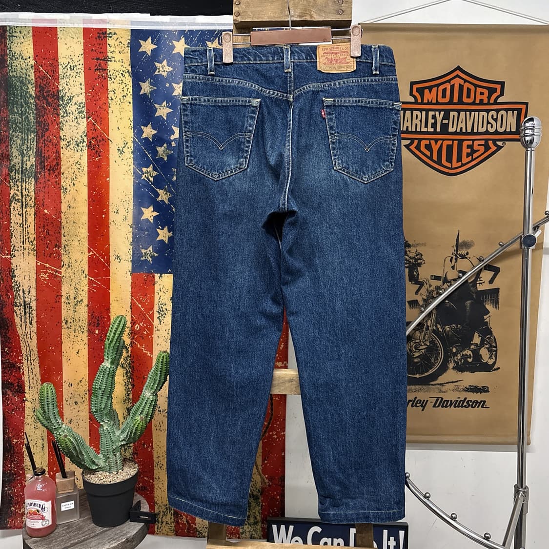 90s 리바이스 스페셜리저브 라인 525 미국생산 루즈핏 데님팬츠 상품이미지2