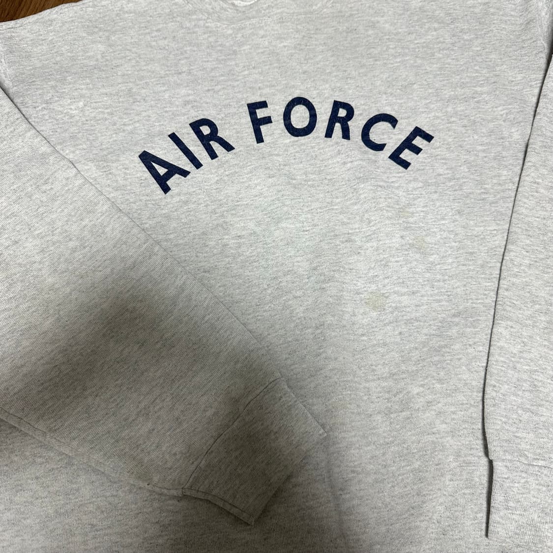 빈티지 미군 공군 에어포스 맨투맨 라지 상품이미지2