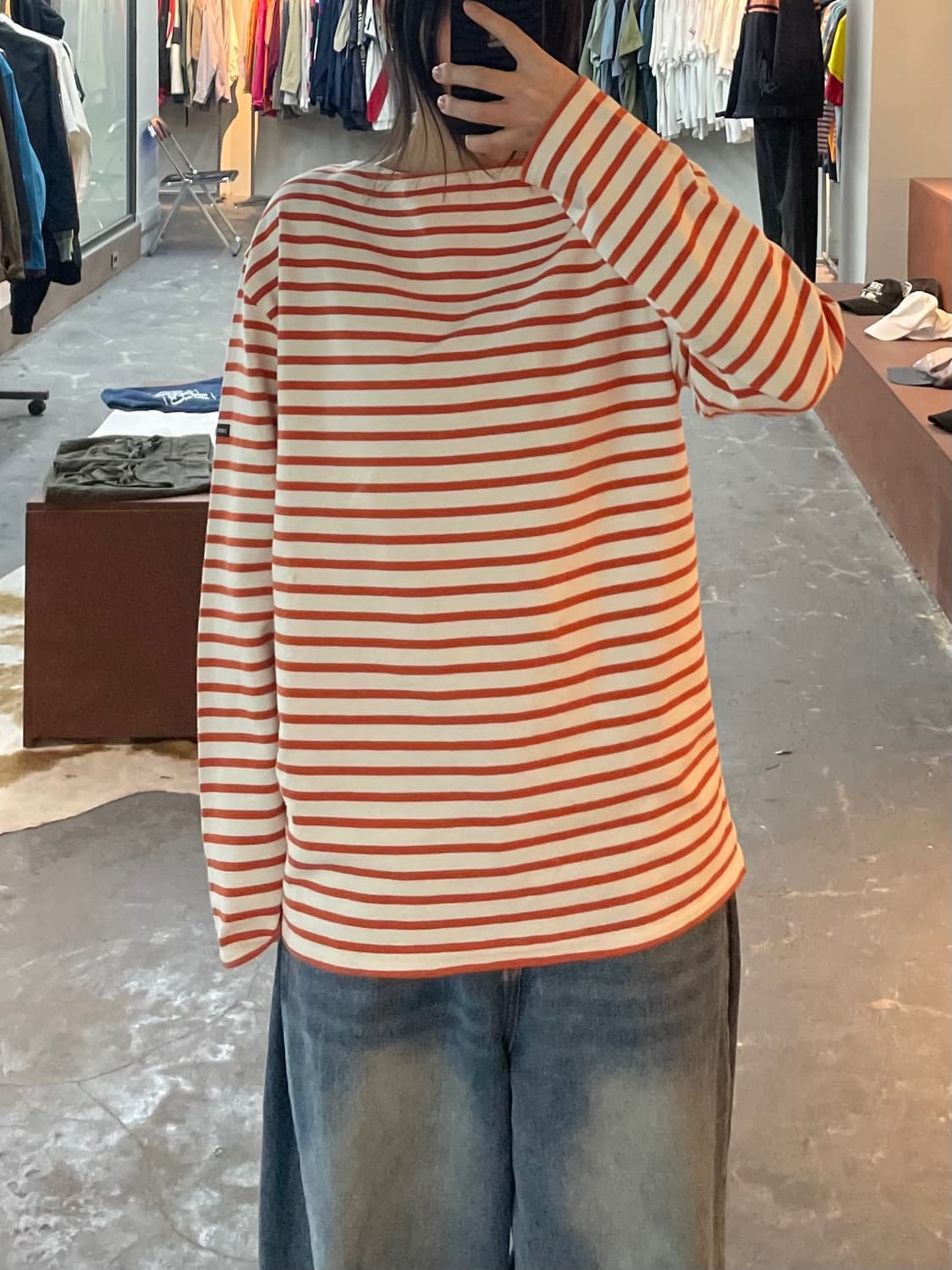 세인트제임스 스트라이프 롱 슬리브 H2431 상품이미지1