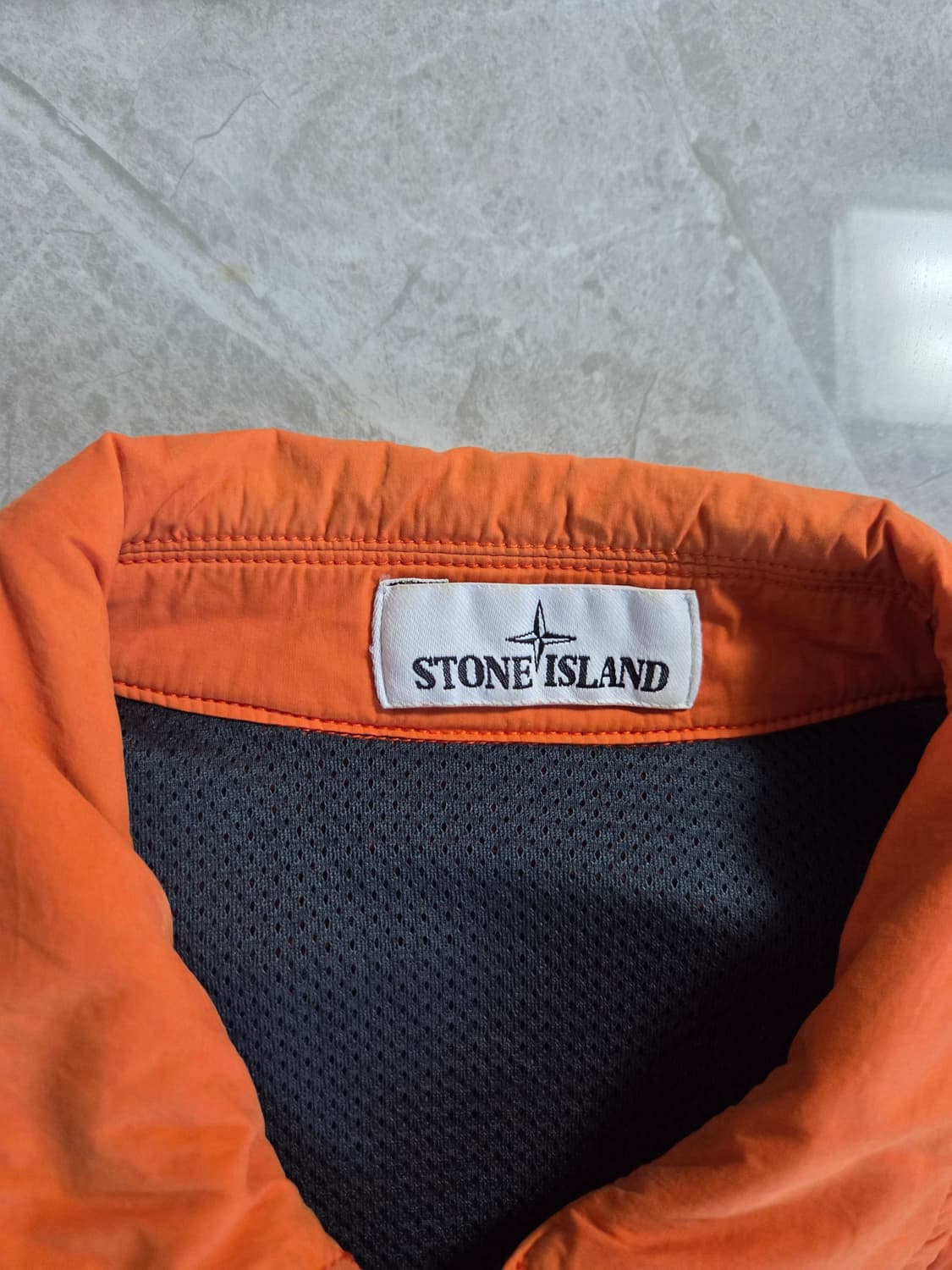 [정품] 스톤아일랜드 오버셔츠 오렌지 L 상품이미지3