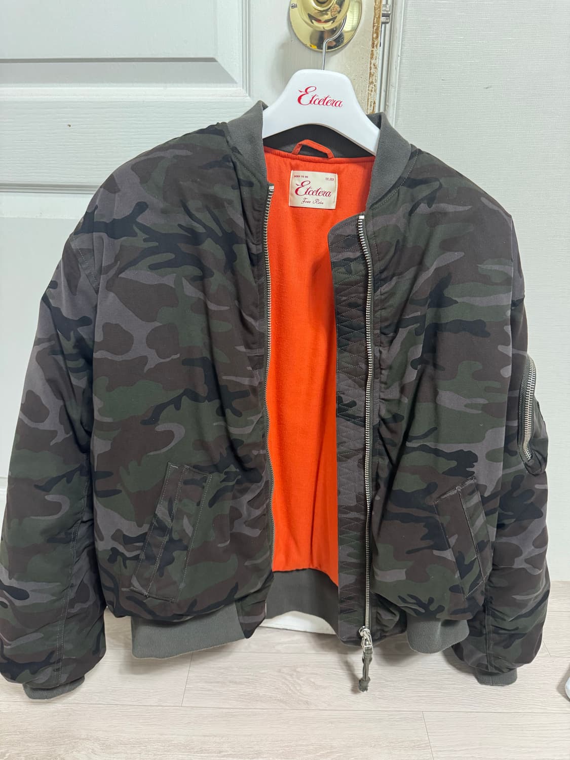 Etce 카모 리버시블 자켓 상품이미지2