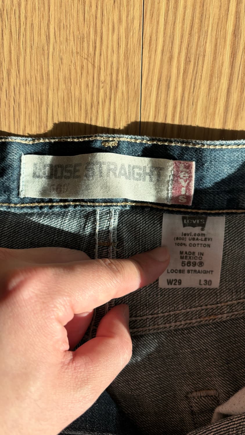 00s Levis 569 Denim Pants 상품이미지5