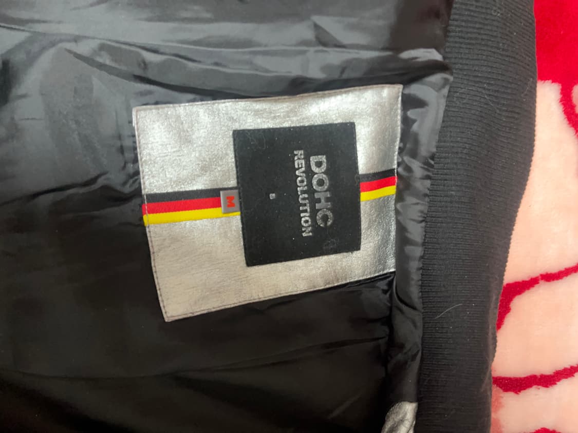 DOHO 펑크 해골 하이넥 실버 자켓 상품이미지4