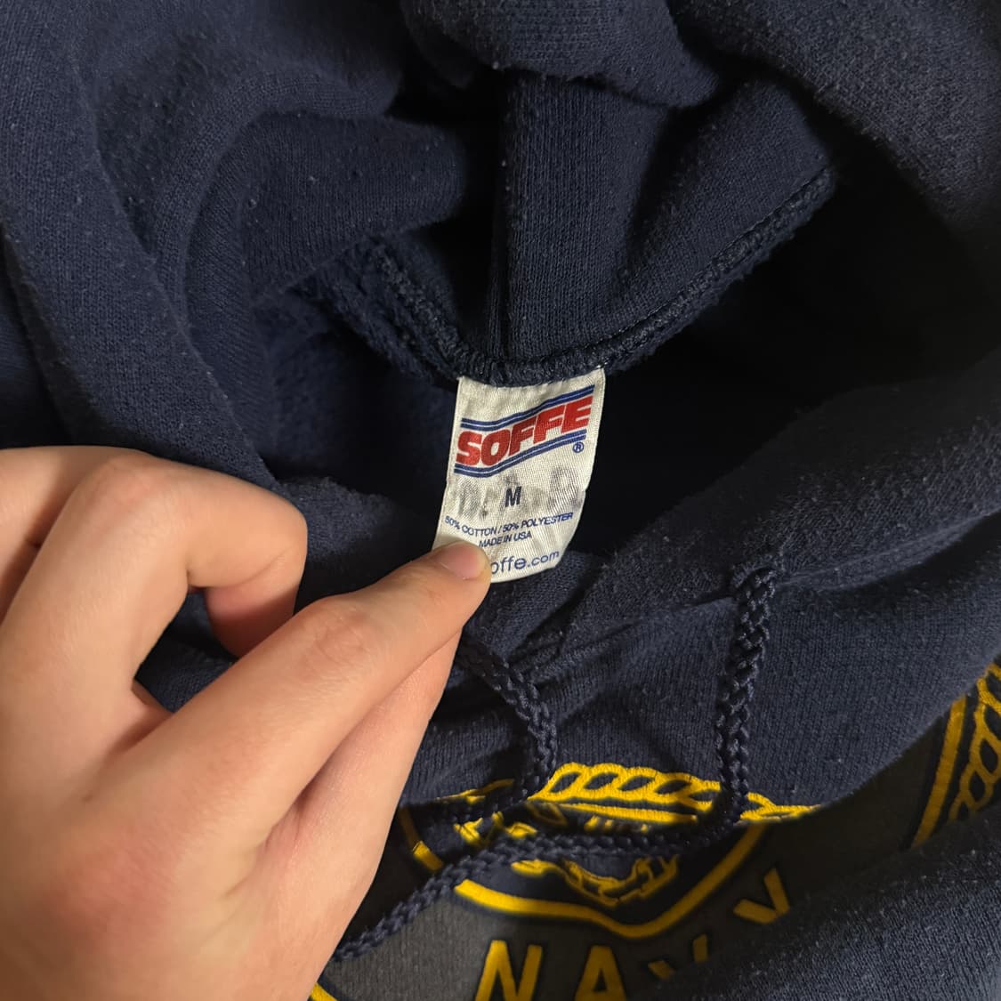 90‘s soffee US NAVY hoodie 상품이미지5