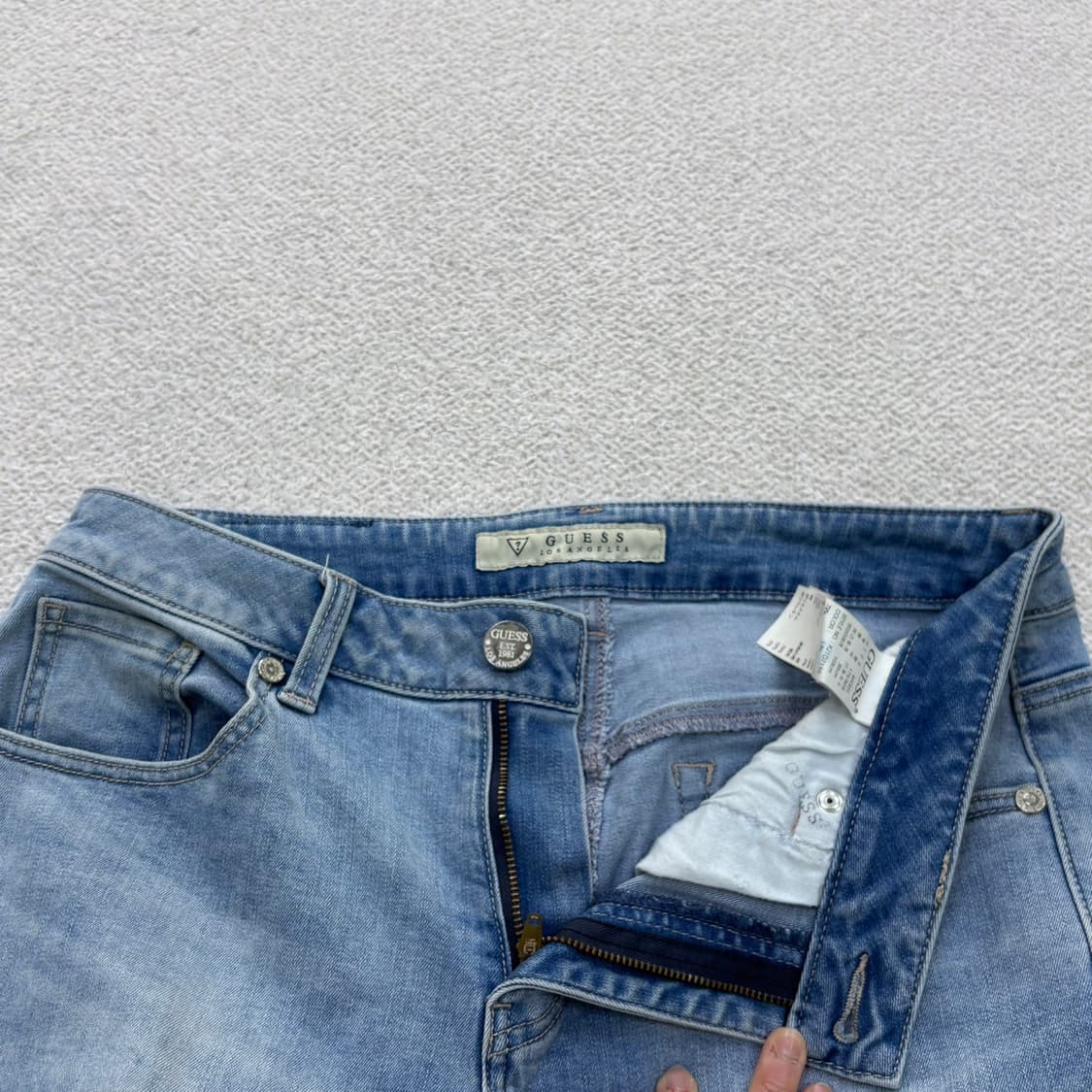 80(32) 게스 스트레이트 데님 팬츠 0423E 상품이미지4