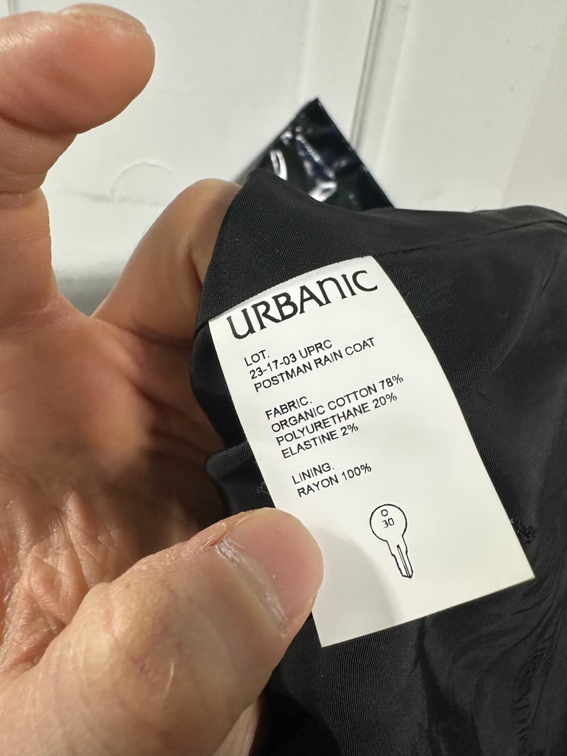 얼바닉30 포스트맨 레인 코트 상품이미지4