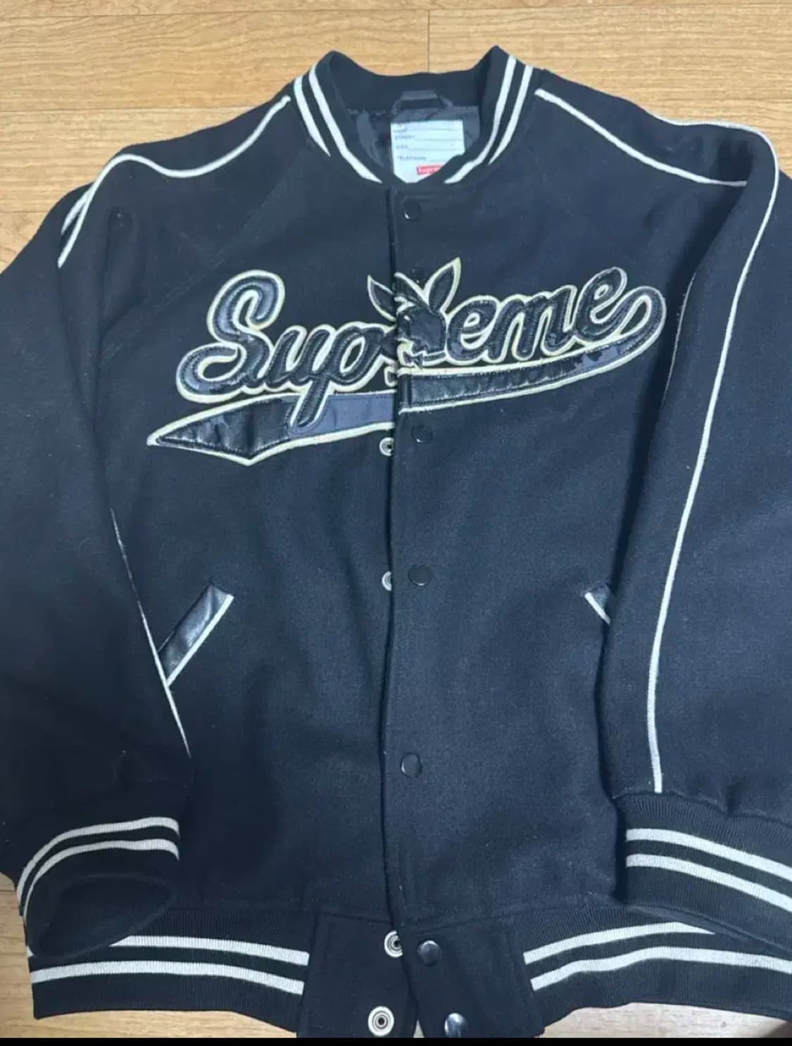 슈프림 플레이보이 바시티자켓 상품이미지1