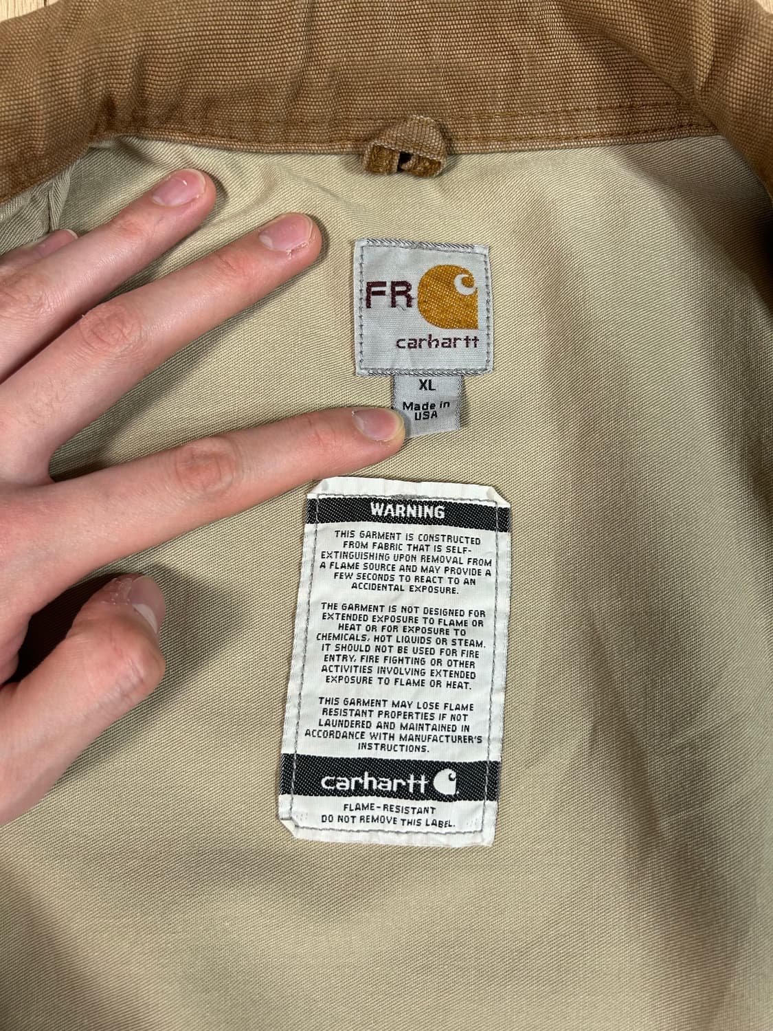 칼하트 FR 빈티지 워크자켓 상품이미지7