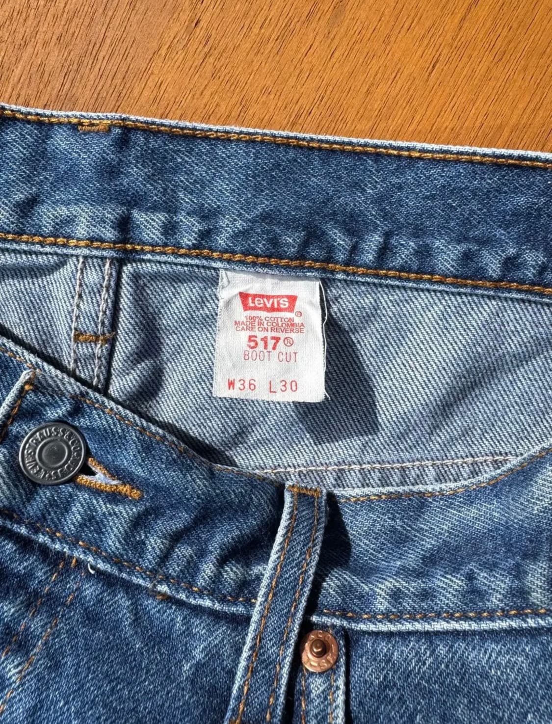 Made in USA 빈티지 리바이스 517 상품이미지4