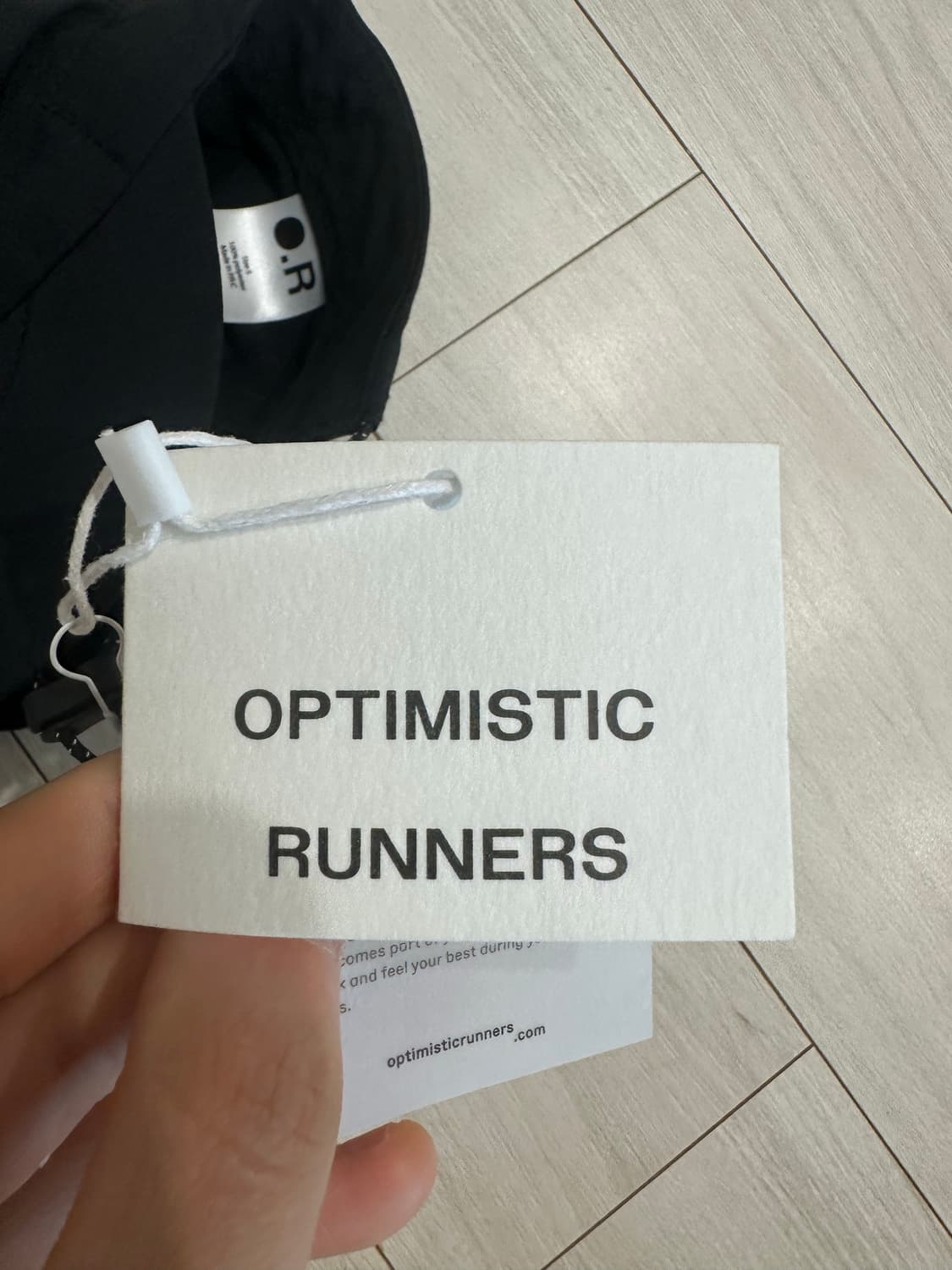 Optimistic runners 모자 판매 합니다. 상품이미지4