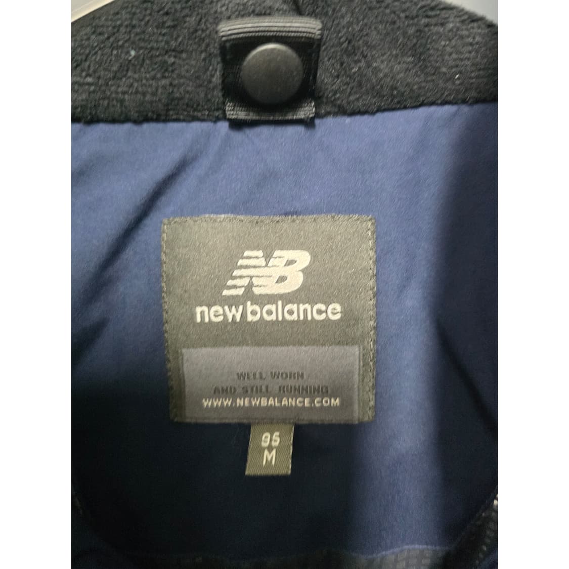 택포) 뉴발란스 네이비 롱패딩 M 상품이미지2