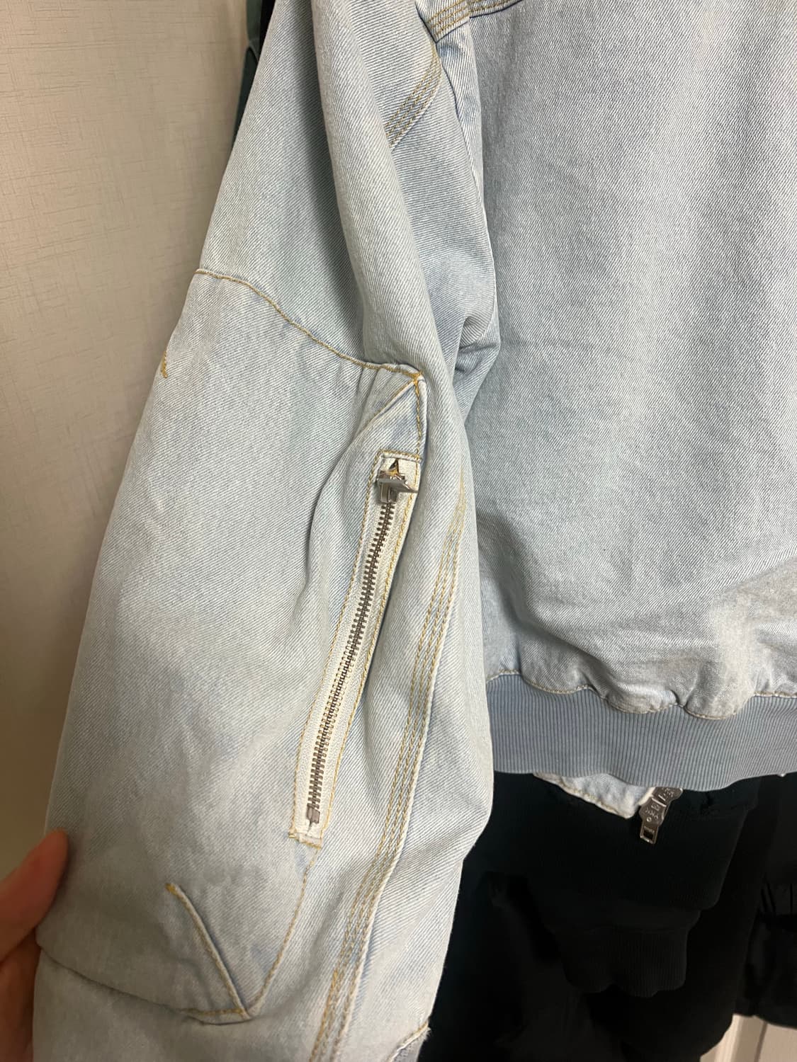 플라스틱프로덕트 워크 자켓 STEEL BLUE 상품이미지7