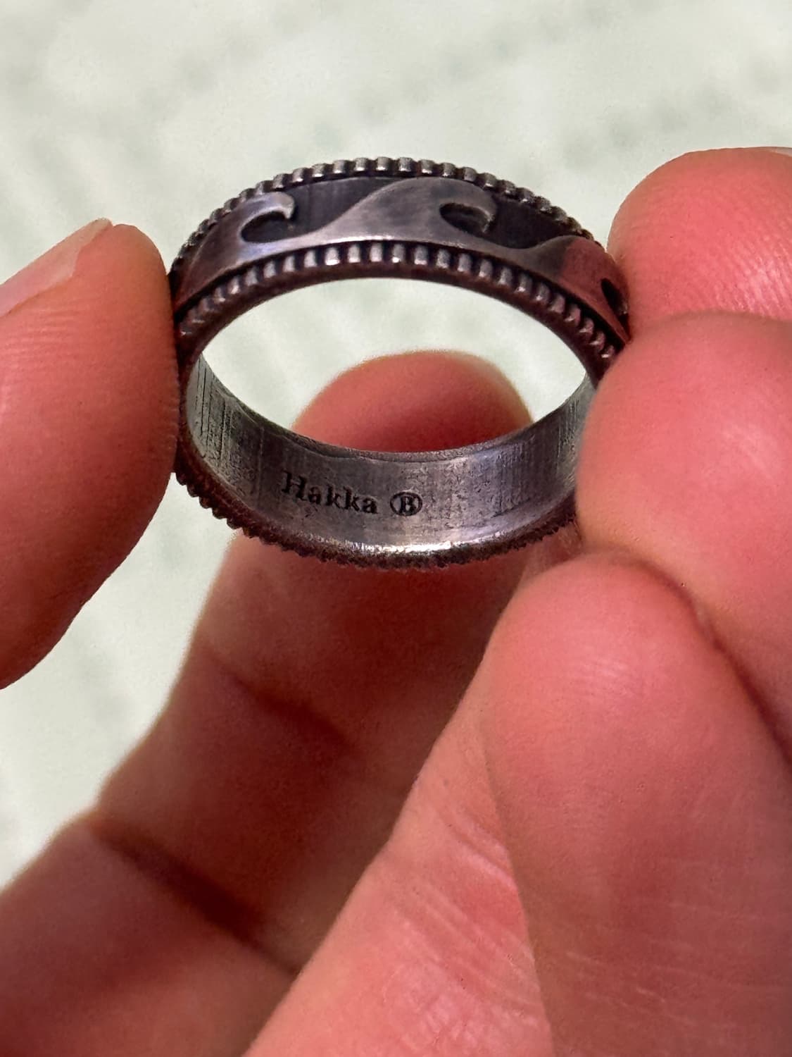 파도실버 반지 17호 상품이미지1