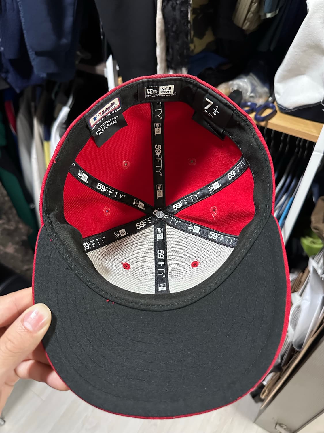 필라델피아 7 1/4 (57.7cm) mlb 리그 선수용 상품이미지3