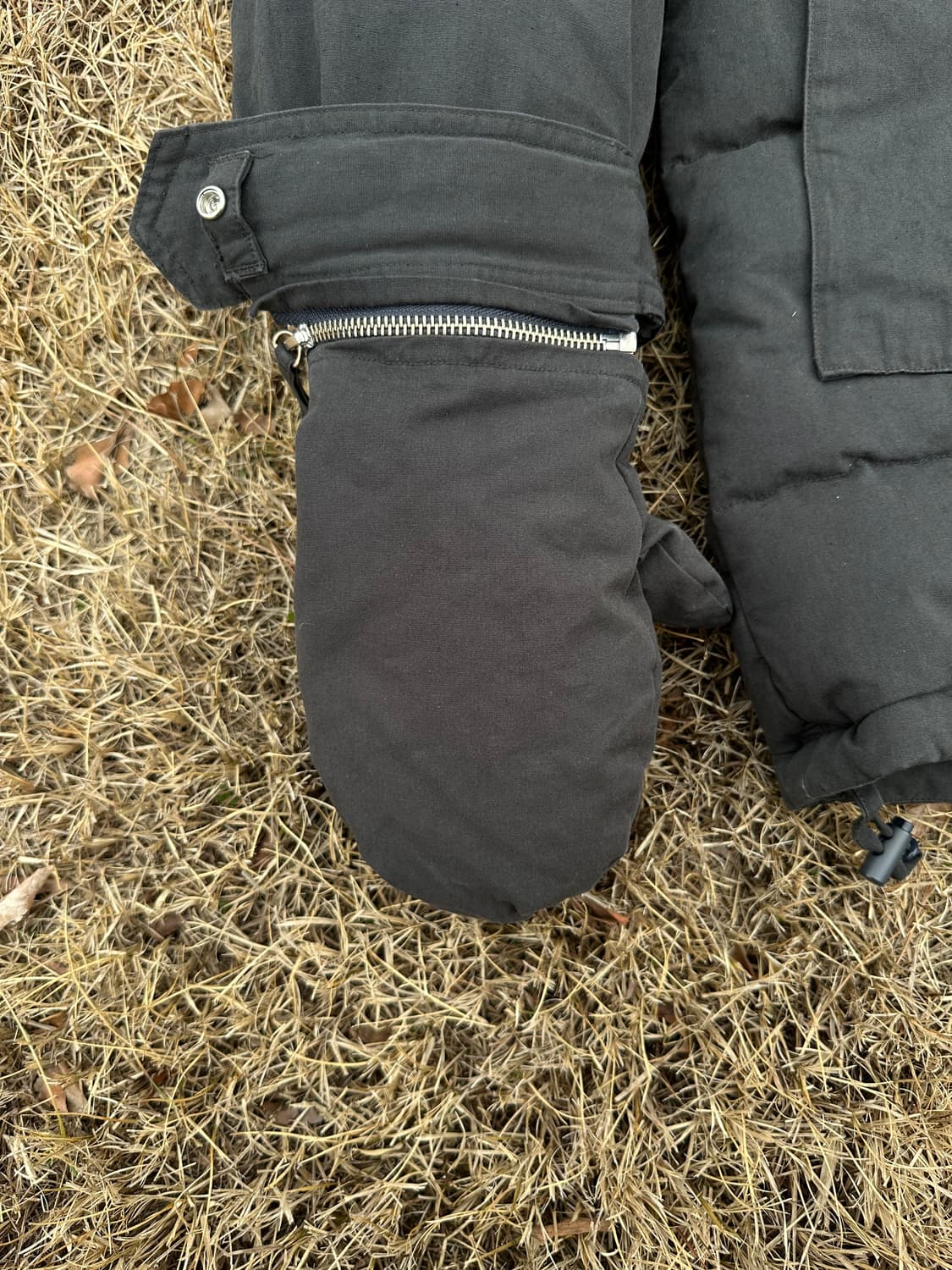 42오늘만 택포85만)23fw올드조 알파인 파티나 다운코트 그라파이트 상품이미지2