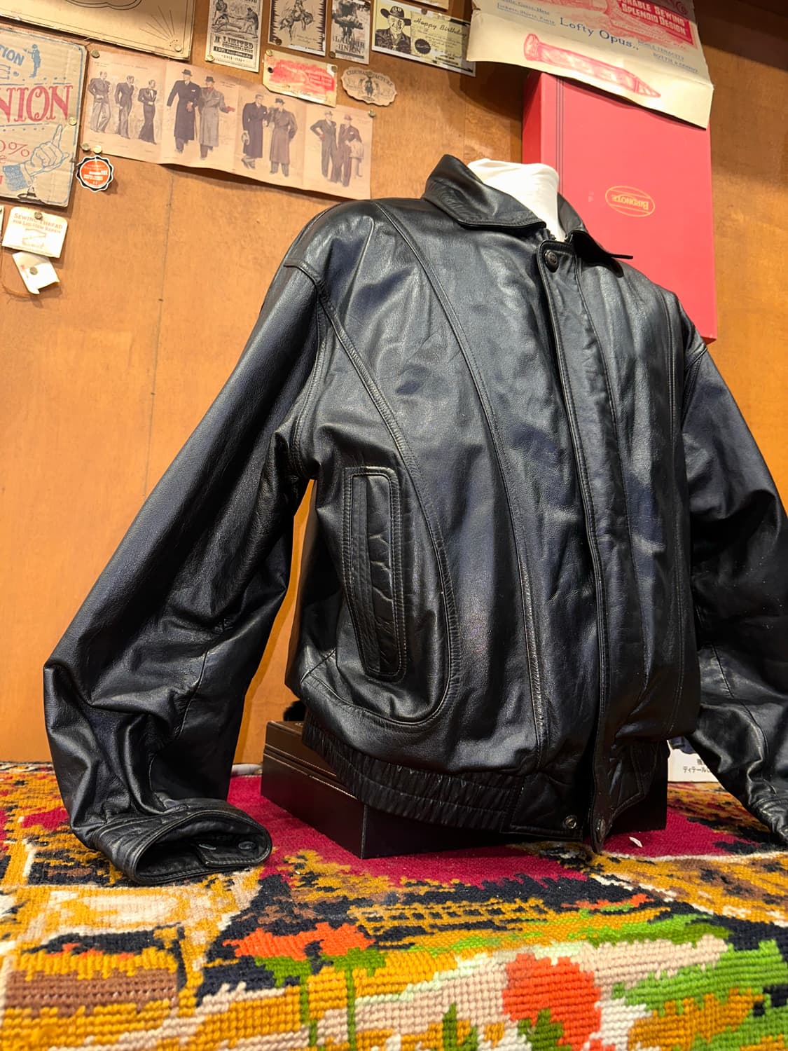 ( 2XL-3XL ) 봄버자켓 레더자켓 푸퍼자켓 양가죽자켓 소가죽자켓 상품이미지2