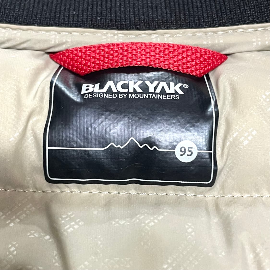 블랙야크 카키 경량 구스다운 롱 패딩 여성95 상품이미지4