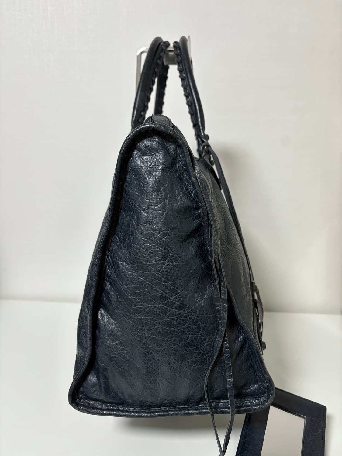 발렌시아가 워크 모터백 다크네이비 상품이미지4