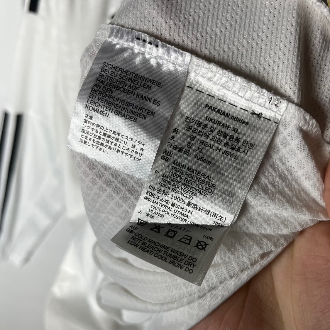 [Adidas] 아디다스 24/25 레알마드리드 노마킹 유니폼 상품이미지6