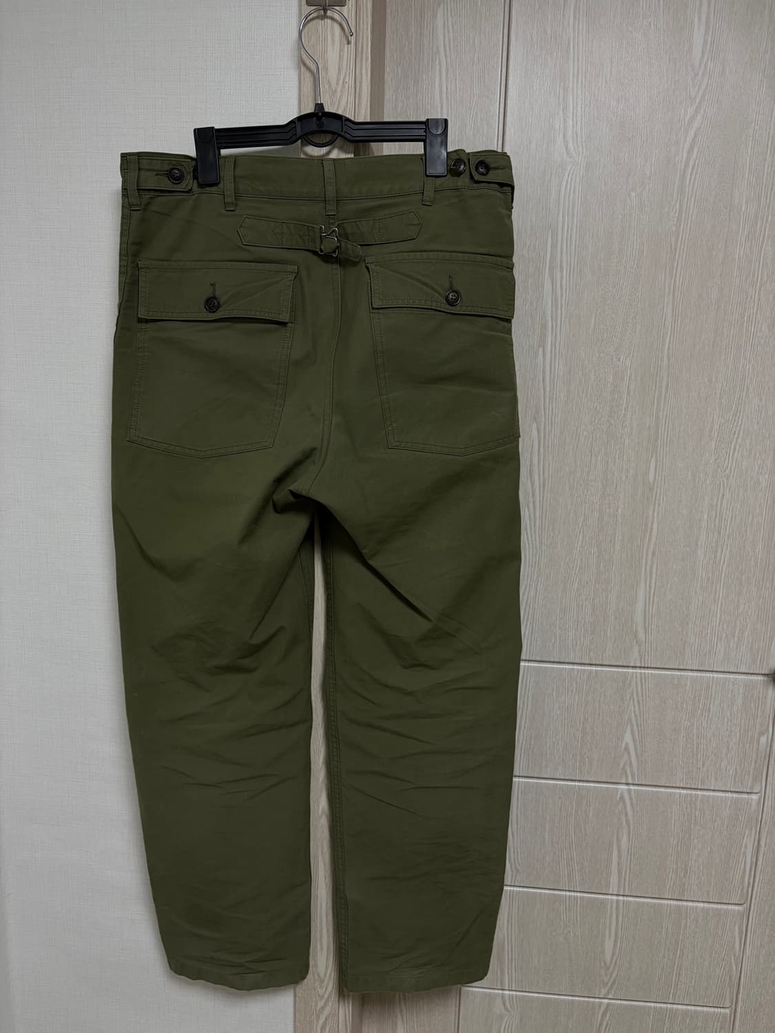 비즈빔 23aw 알다 팬츠 올리브 2 상품이미지5