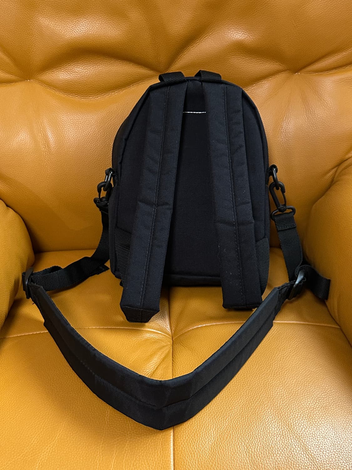 메종마르지엘라 MM6 X 이스트팩 미니 숄더 크로스백 블랙 상품이미지3