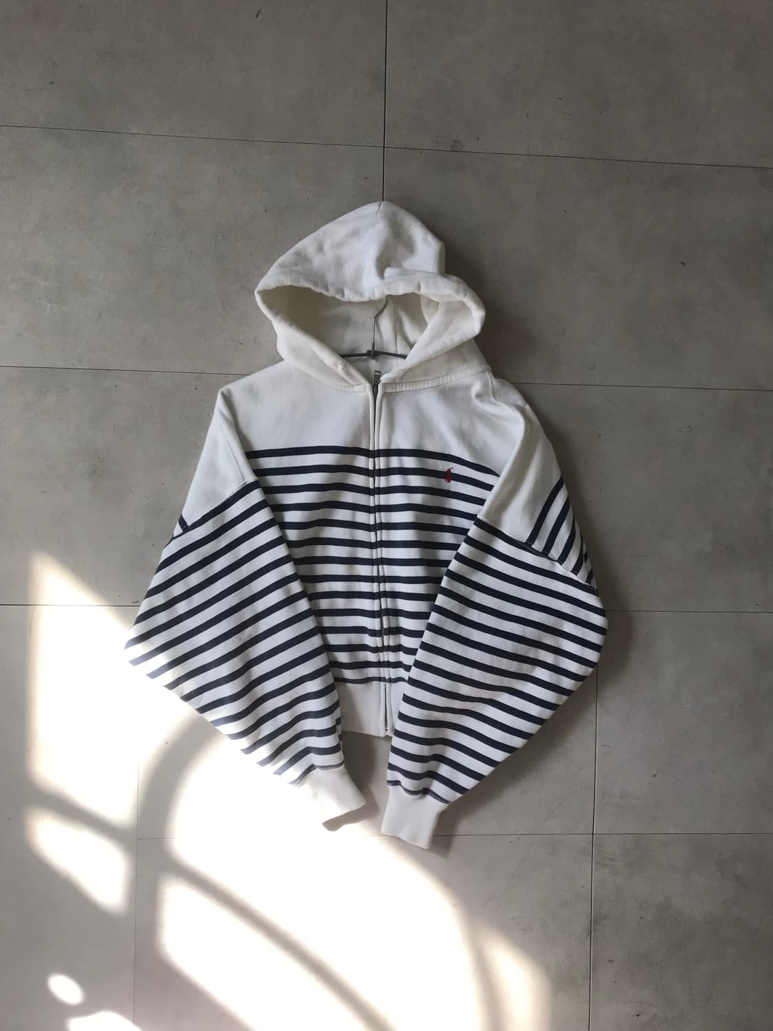 폴로 스트라이프 후드집업 상품이미지6