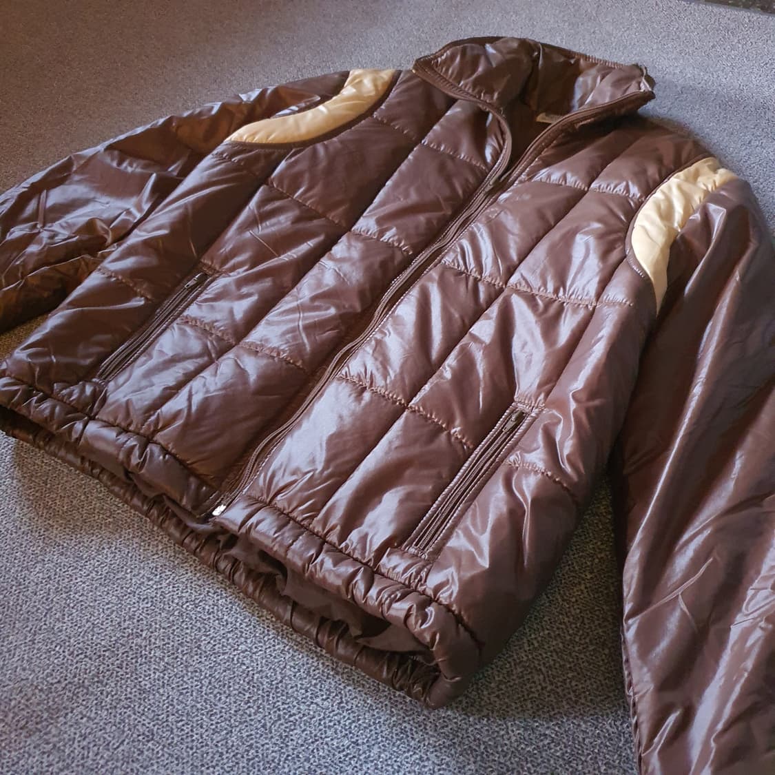 유럽빈티지 블루스키 패딩 상품이미지2