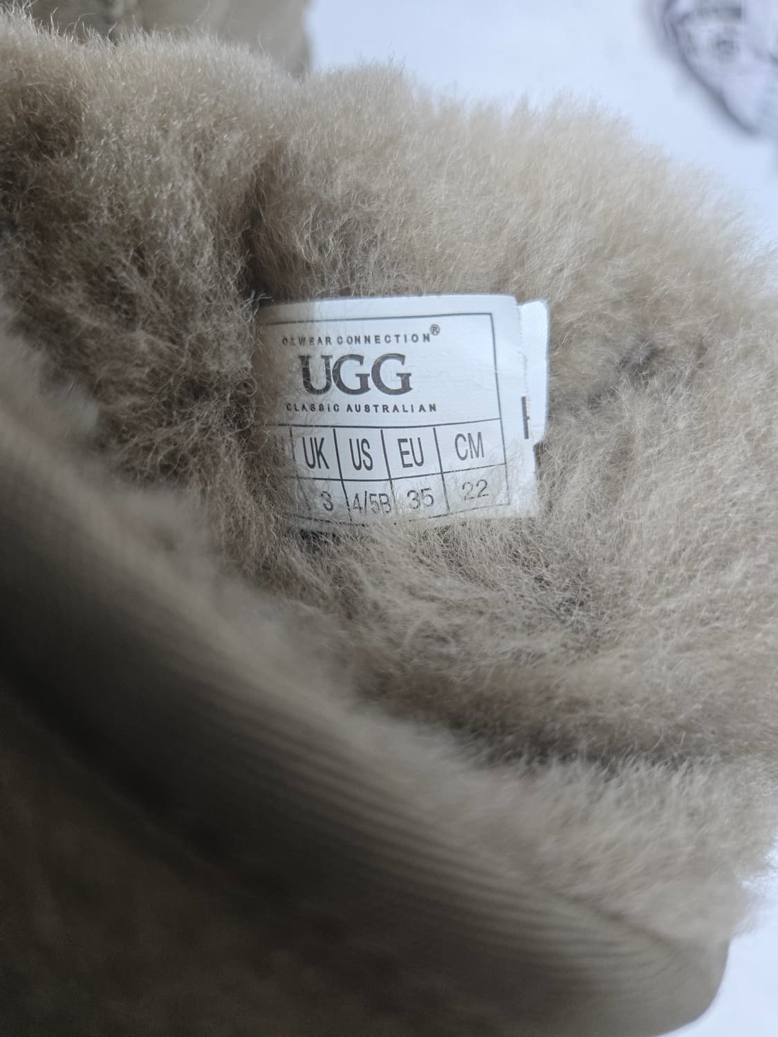 UGG 어그 부츠 숏 스웨이드 브라운220mm 상품이미지9