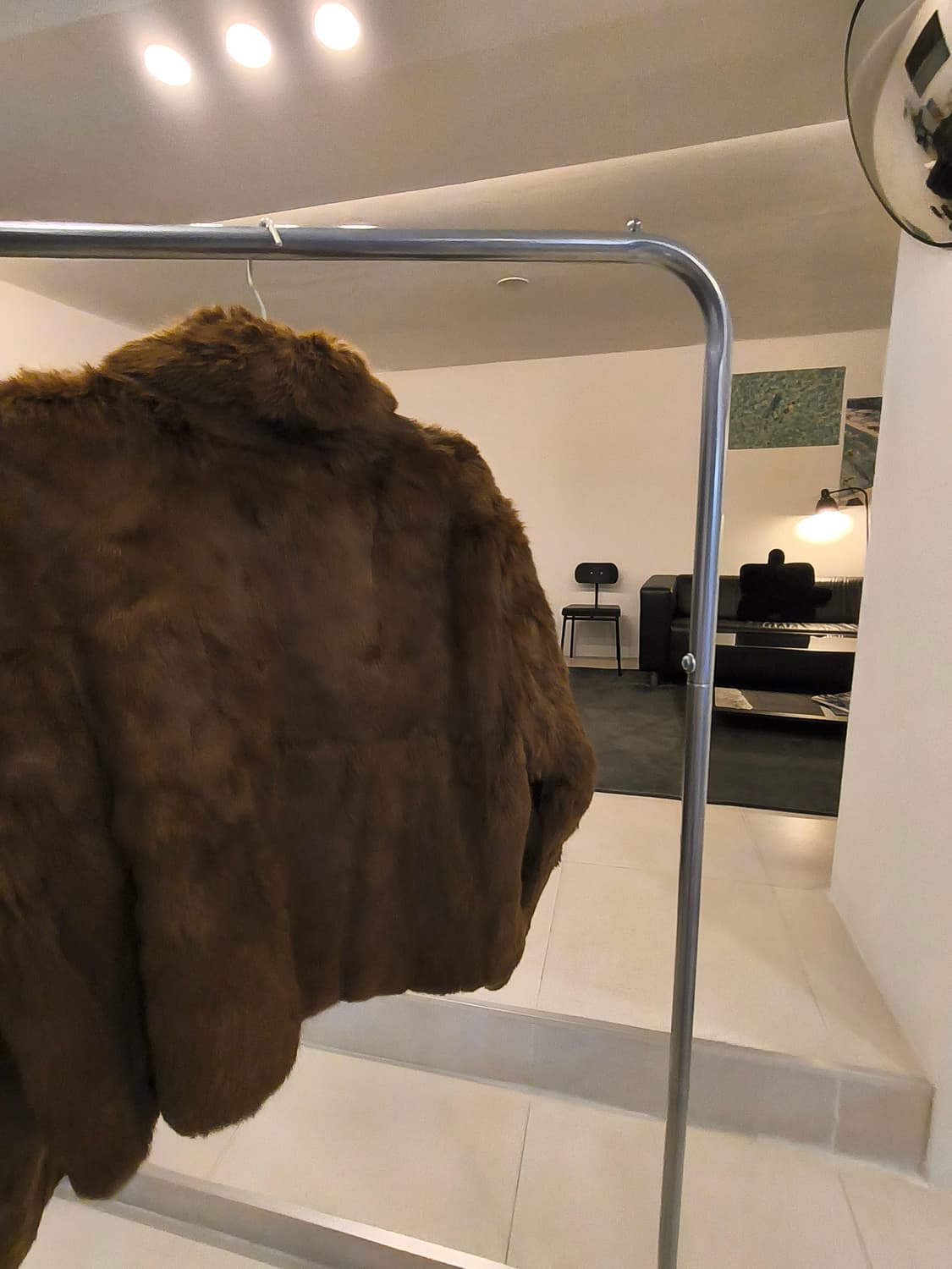 래빗 브라운 코트 상품이미지4