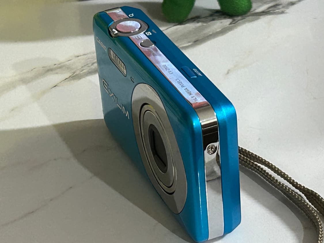 카시오 엑슬림 z800 아쿠아블루 디카 상품이미지6