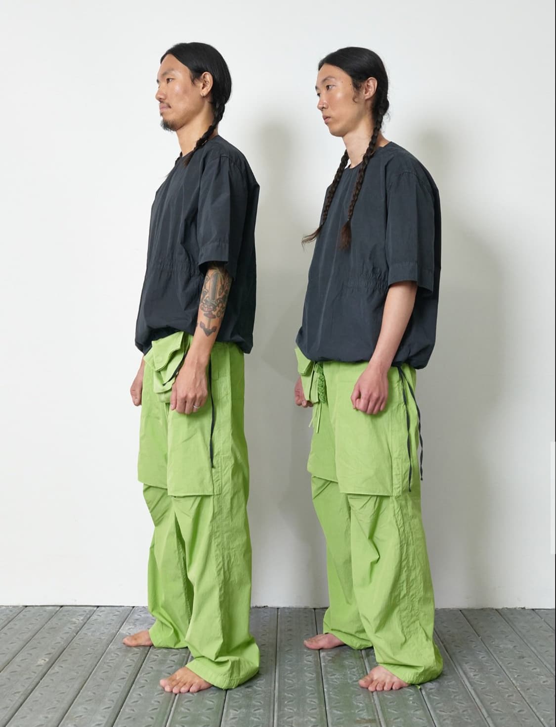 EE 누마레 라운드 넥 셔츠 나이트 블랙 상품이미지3