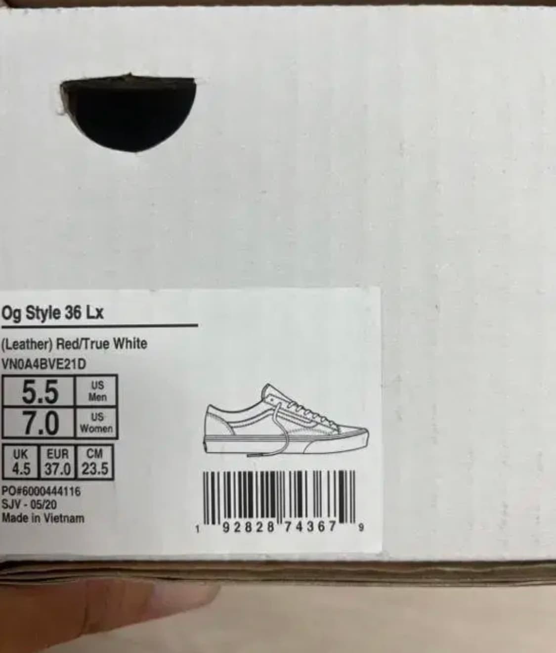 반스 스타일36 레더 235 상품이미지2