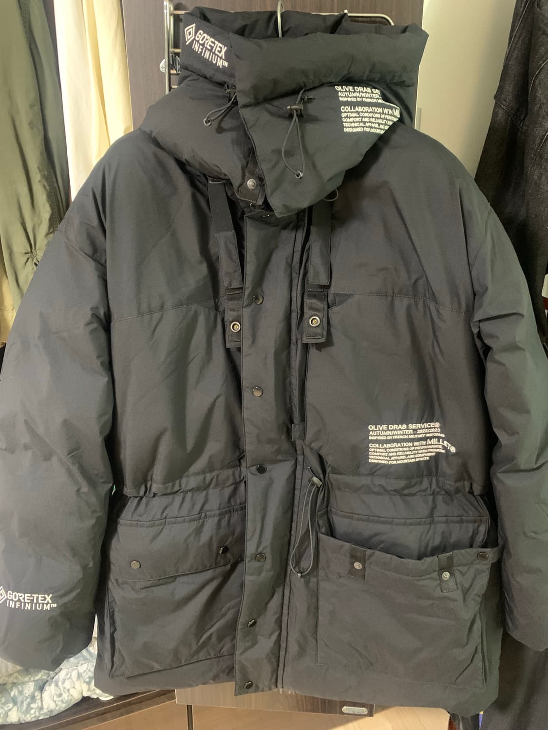 밀레 x ods 아틱파카 판매합니다. (올리브드랩서비스) 상품이미지4