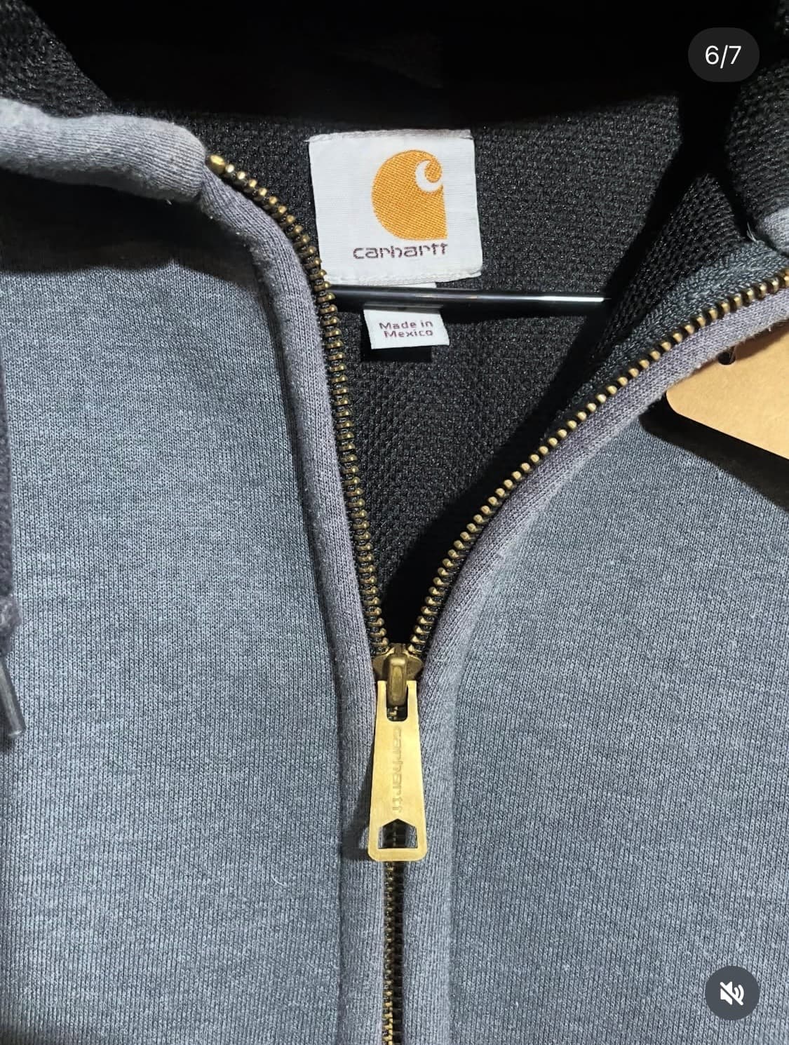 칼하트 써멀 후드집업 상품이미지6