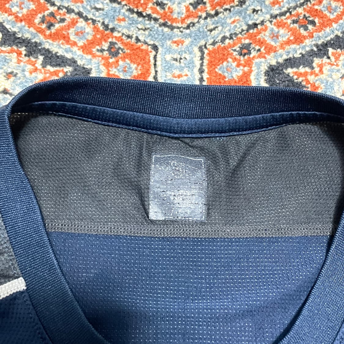 노스페이스 서밋 네이비 기능성 반팔티셔츠 남성L 상품이미지4