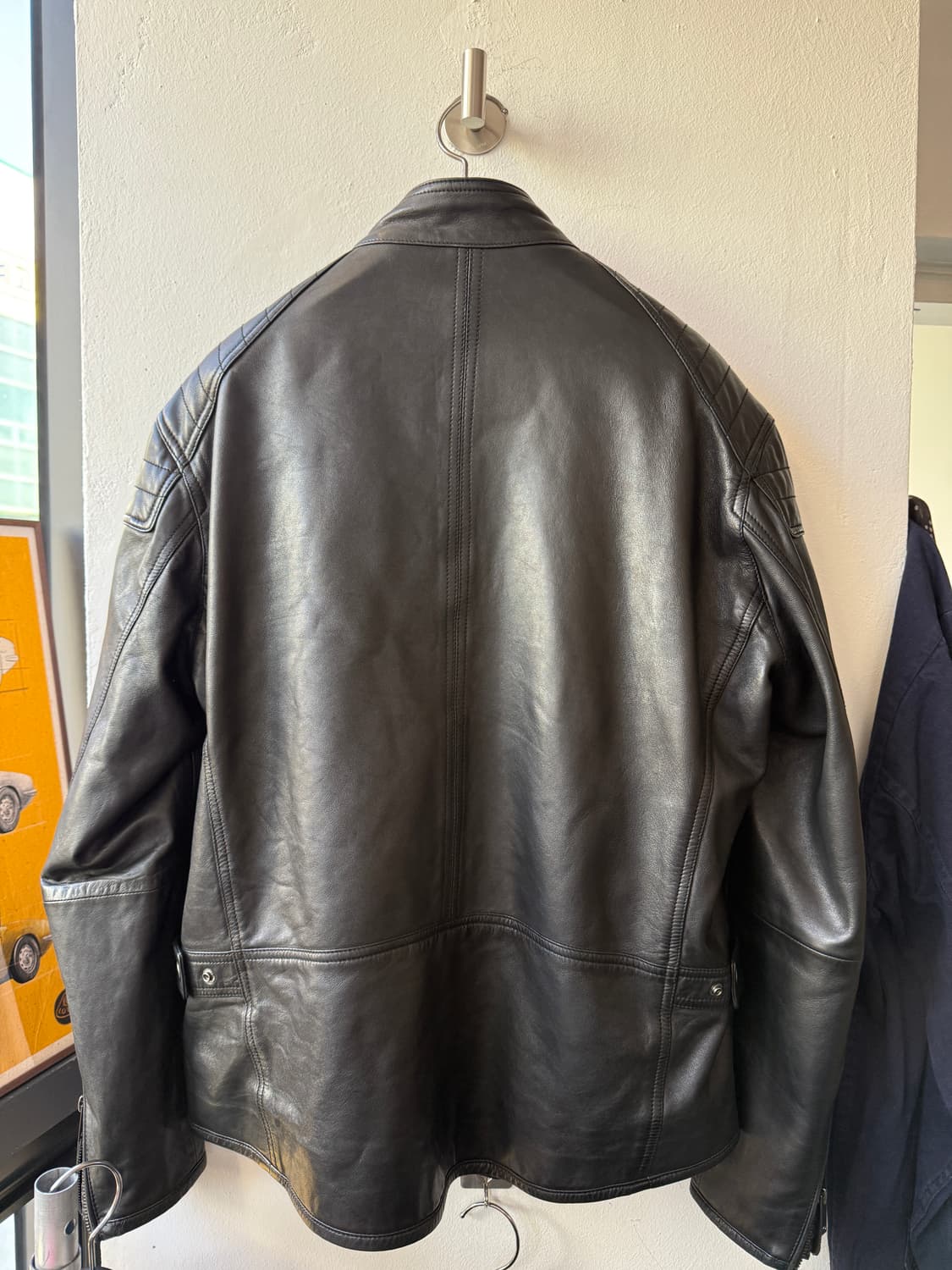 L'UOMO 양가죽 가죽 자켓 110 상품이미지8