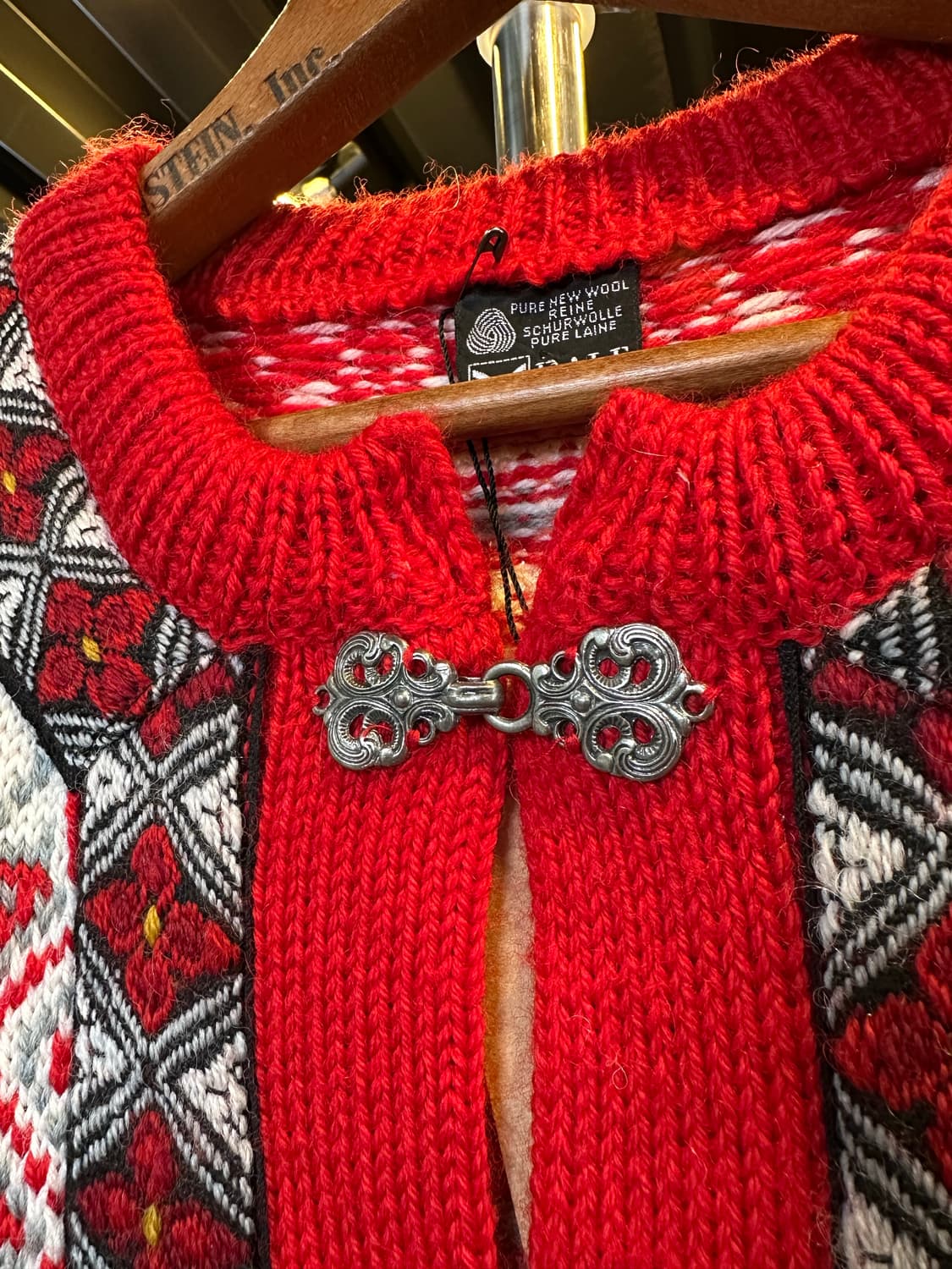 데일오브노르웨이 헤비 울 노르딕 가디건 상품이미지5