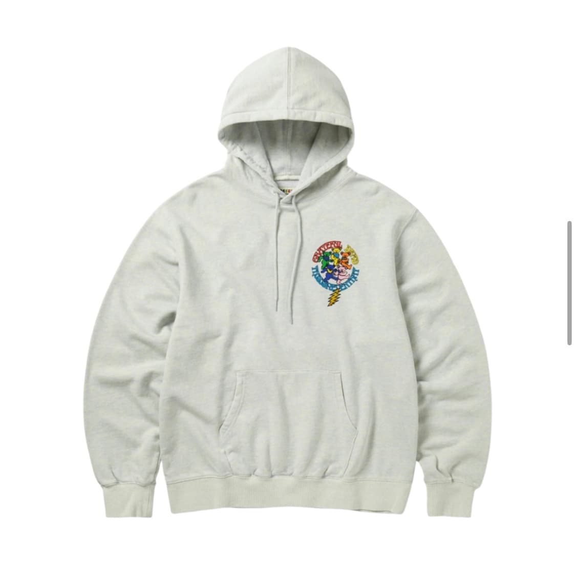 [M]디스이즈네버댓 X 그레이트풀 데드 라이트닝 후드 블루 헤더 그레이 상품이미지1