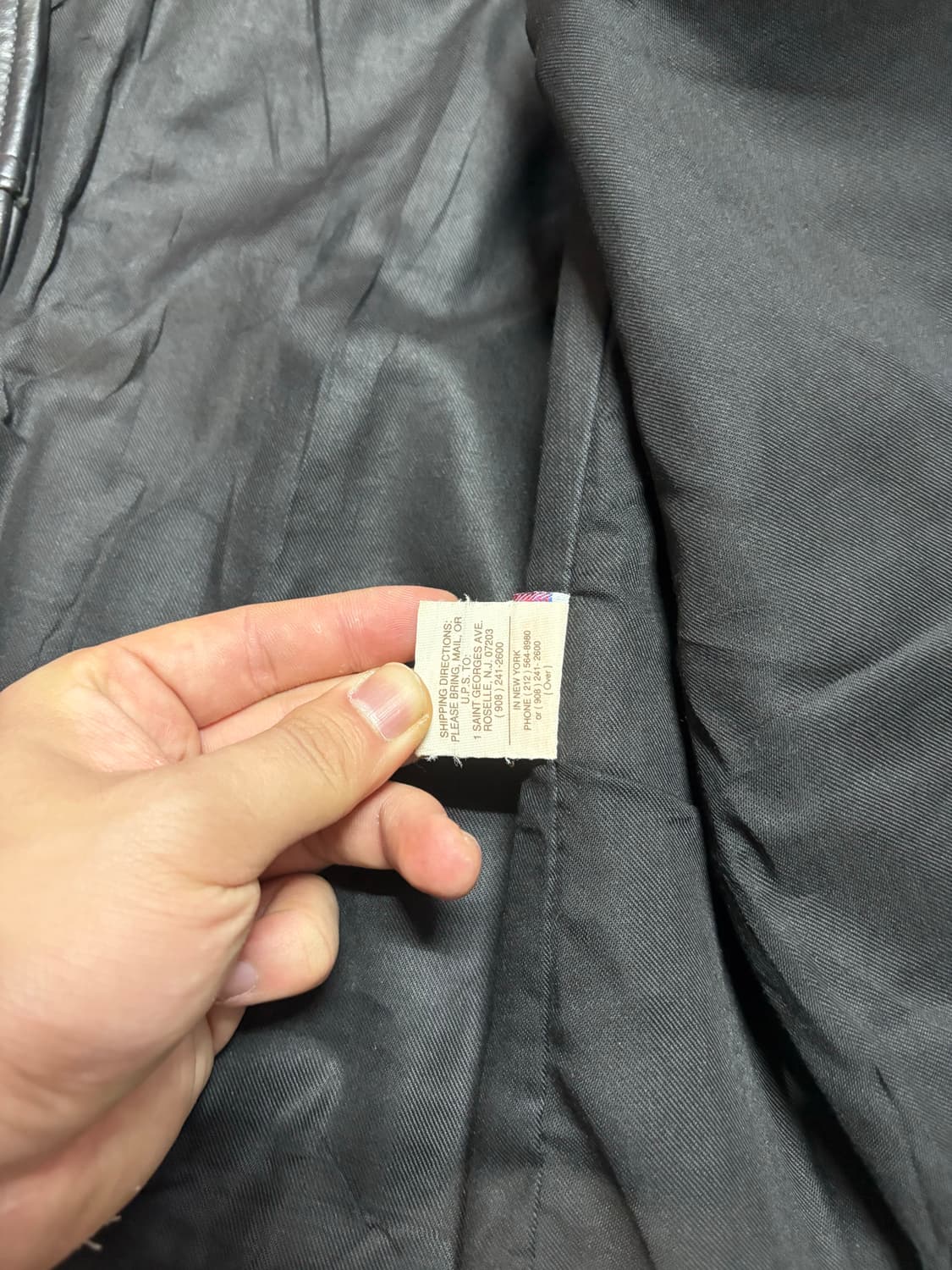 Schott 웨스턴 가죽 레더베스트 자켓 상품이미지4