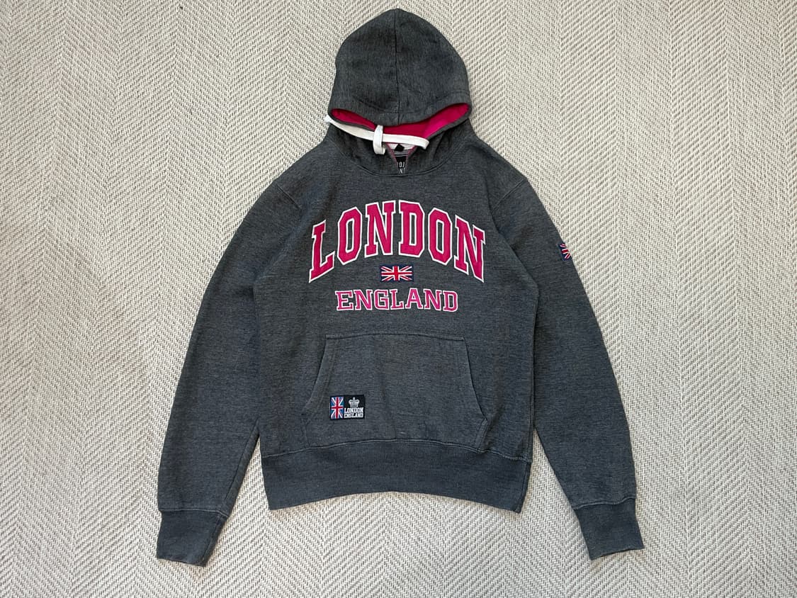 빈티지 런던 유니언잭 런던 후드티  J04126 상품이미지2