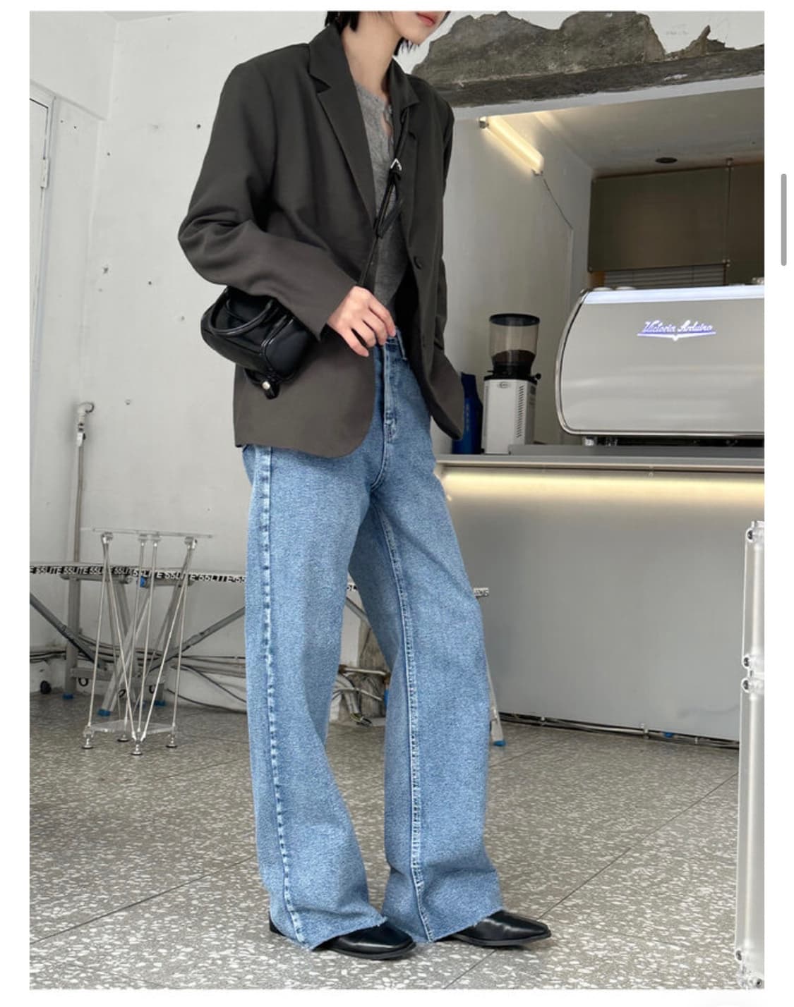 데일리쥬 가브리엘 베이직 블레이저 자켓 상품이미지3