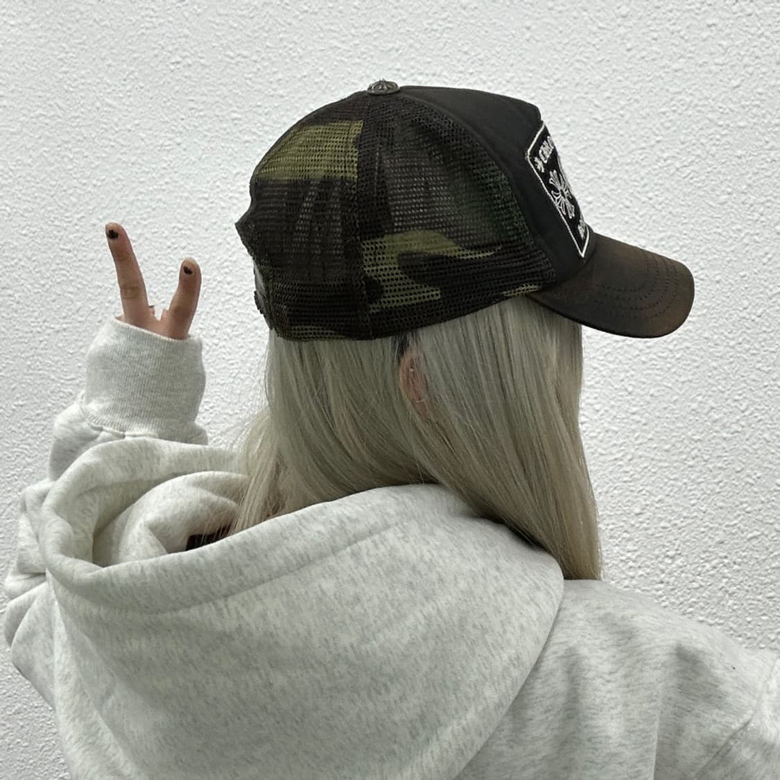 크롬하츠 할리우드 카모 트러커햇 상품이미지3