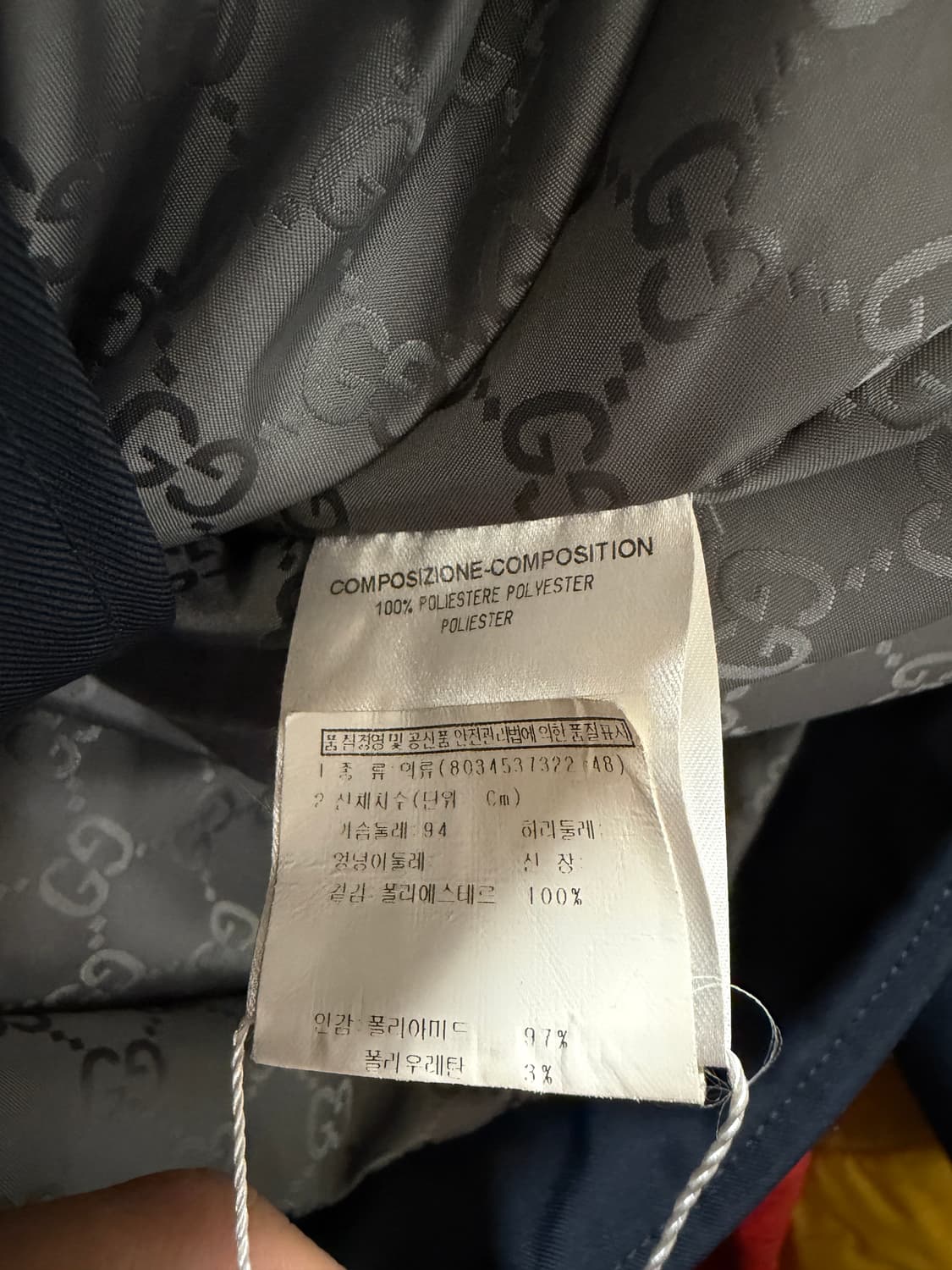 09AW 구찌 라이더 자켓 상품이미지6