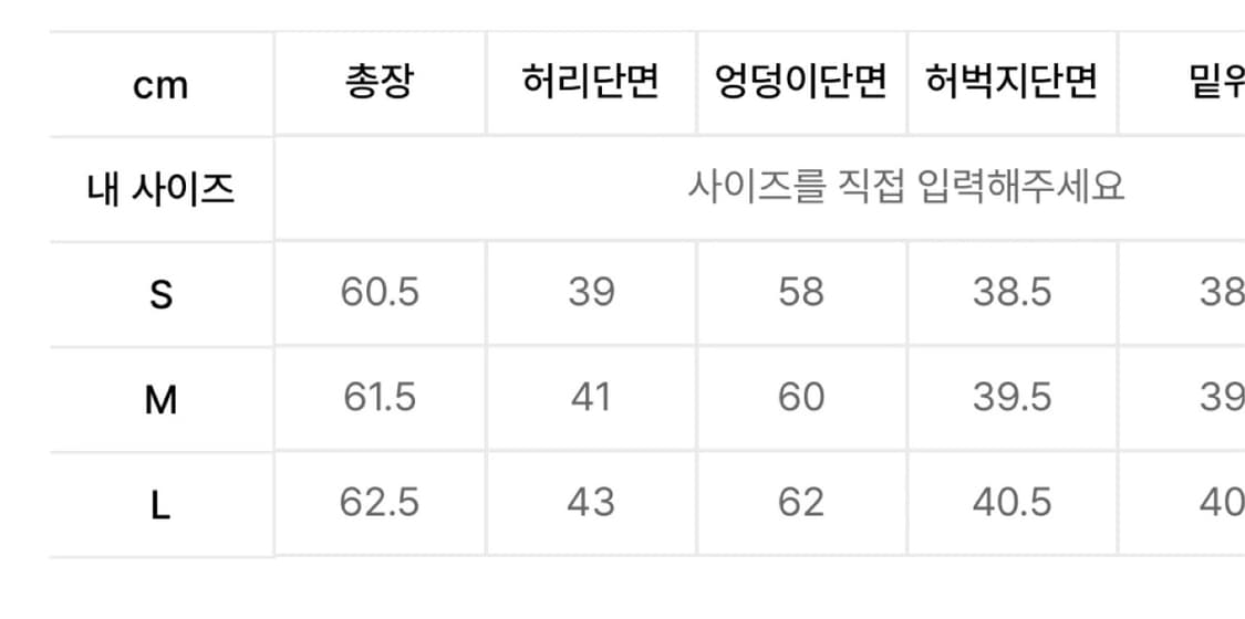 어널러코드 버뮤다팬츠 L 상품이미지3