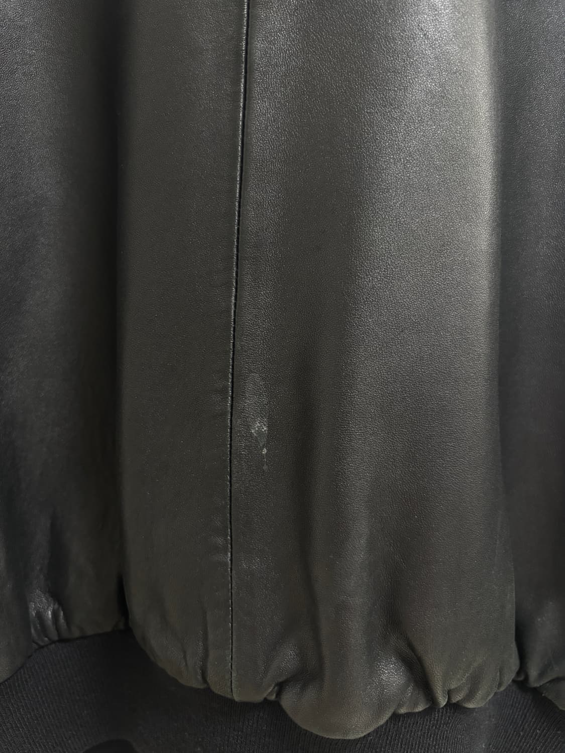 골든베어 레더 봄버 자켓 상품이미지3