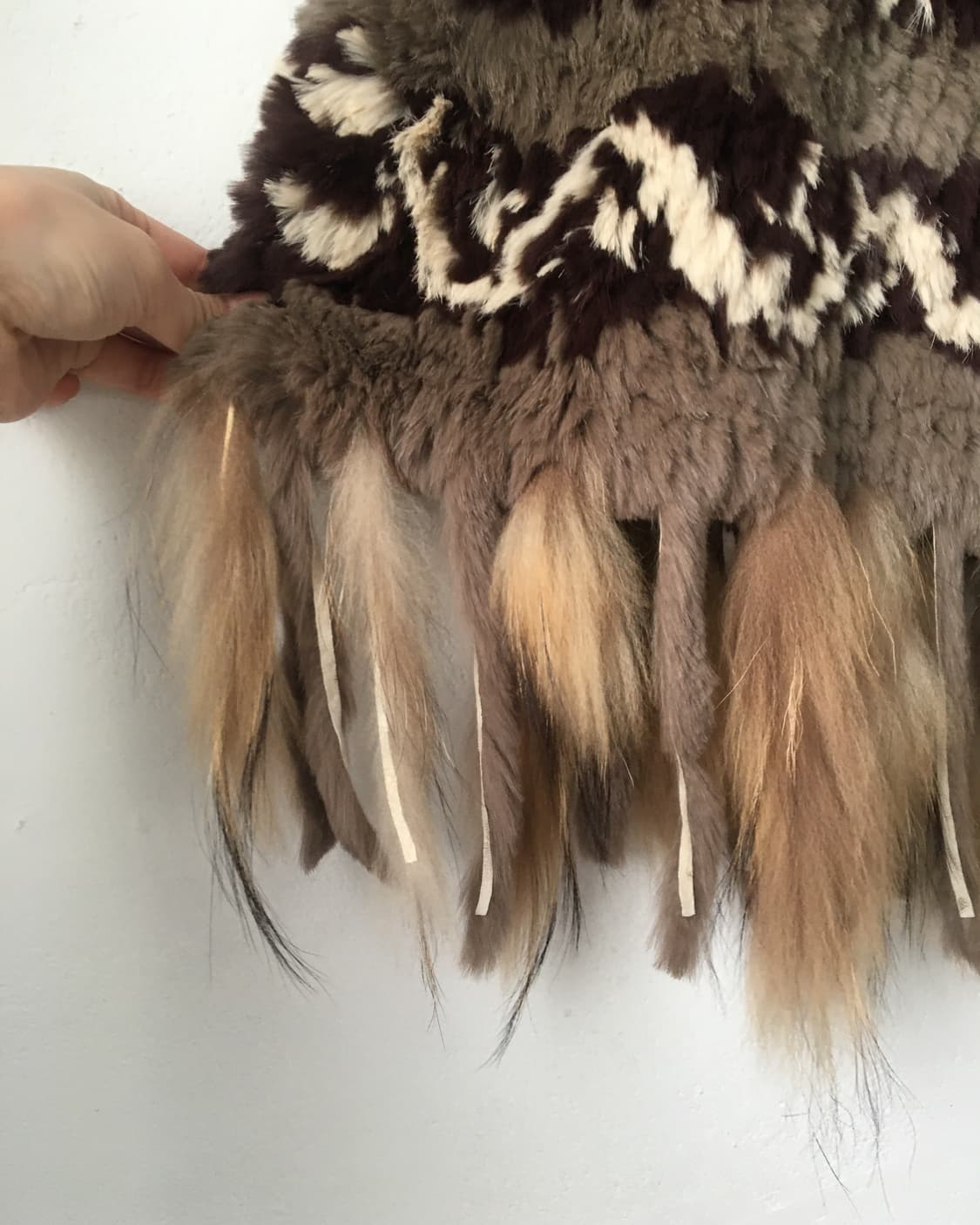 Fur mixed top 상품이미지4