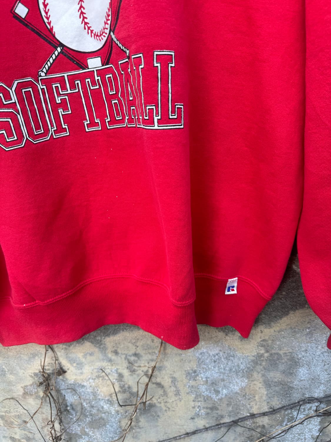 90s 러셀 애슬레틱 빈티지 프린팅 배기 스웻 셔츠 맨투맨 xl 상품이미지6