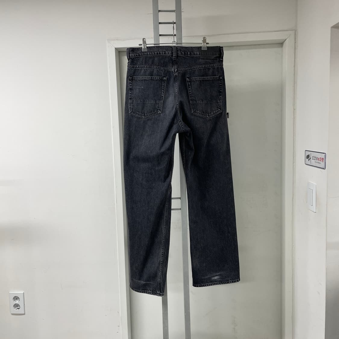 아워레가시 흑청 데님 팬츠 46 상품이미지1