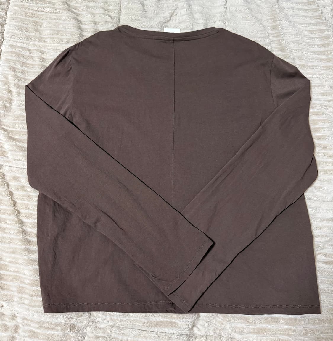 머듈 semi longsleeve 브라운 상품이미지6