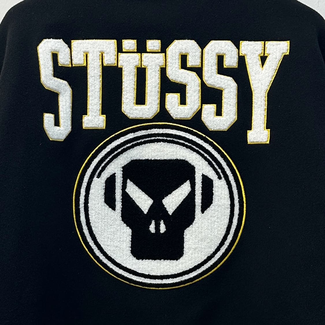 스투시 메탈헤즈 30주년 뮤직 바시티 자켓 남성 2XL 상품이미지5